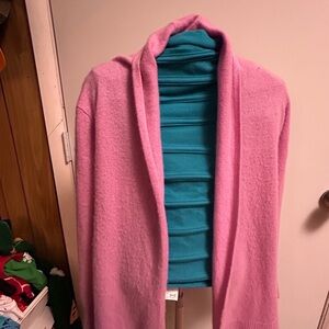 Cashmere, long sleeve cardigan